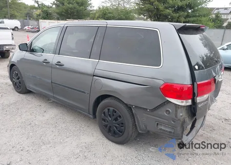 2010 Honda Odyssey Lx z USA, uszkodzony, nr VIN 5FNRL3H24AB055902